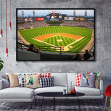 Chicago White Sox Stadium Framed Canvas Prints Guaranteed Rate Field Wall,Sport Stadium Art Prints, Fan Gift
