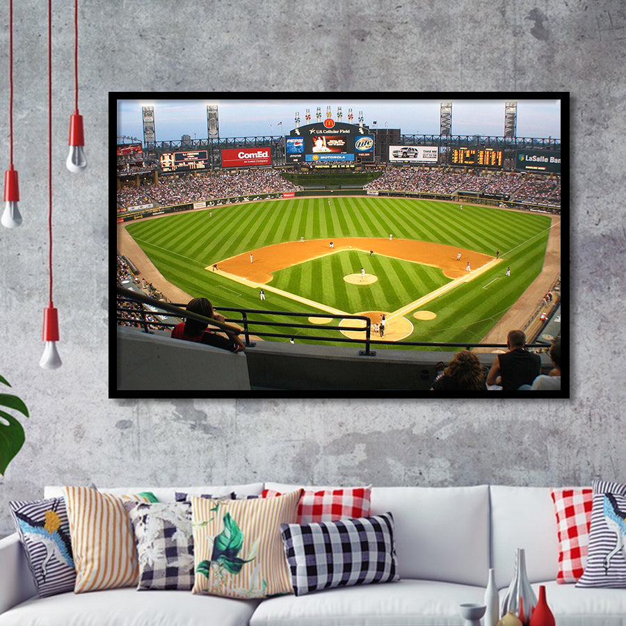 Chicago White Sox Stadium Art Prints Guaranteed Rate Field Wall,Sport  Stadium Art Prints, Fan Gift, Wall Decor