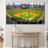 Chicago White Sox Stadium Canvas Prints Guaranteed Rate Field Wall,Multi Panels B,Sport Stadium Art Prints, Fan Gift