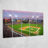 Chicago White Sox Wall Art Cellular Field Stadium Canvas Prints,Multi Panels B,Sport Stadium Art Prints, Fan Gift