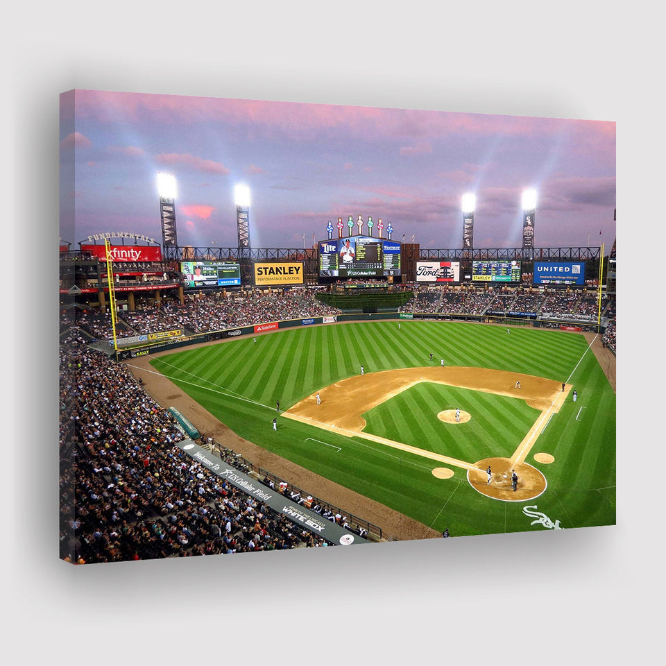 Chicago White Sox Wall Art Cellular Field Stadium Canvas Prints,Sport –  UnixCanvas