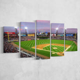 Chicago White Sox Wall Art Cellular Field Stadium Canvas Prints,Multi Panels,Sport Stadium Art Prints, Fan Gift