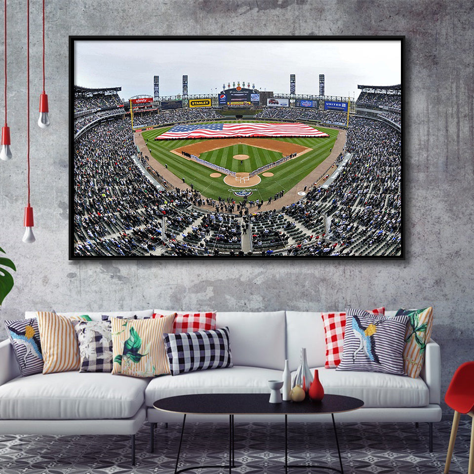 Chicago White Sox Stadium Art Prints Guaranteed Rate Field Wall,Sport  Stadium Art Prints, Fan Gift, Wall Decor