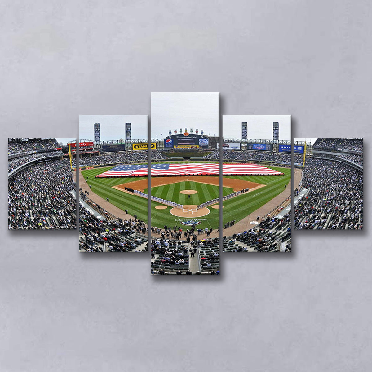 Chicago White Sox Stadium Art Prints Guaranteed Rate Field Wall,Sport –  UnixCanvas