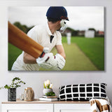 Children Cricket Player, Stadium Canvas, Sport Art, Gift for him, Fan Gift, Canvas Prints Wall Art Decor