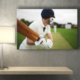 Children Cricket Player, Stadium Canvas, Sport Art, Gift for him, Fan Gift, Canvas Prints Wall Art Decor