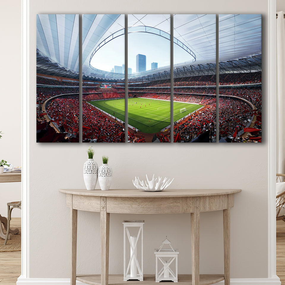 China Sporty Gossip Stadium, Stadium Canvas, Sport Art, Gift for him, Multi Panels B, Canvas Prints Wall Art Decor
