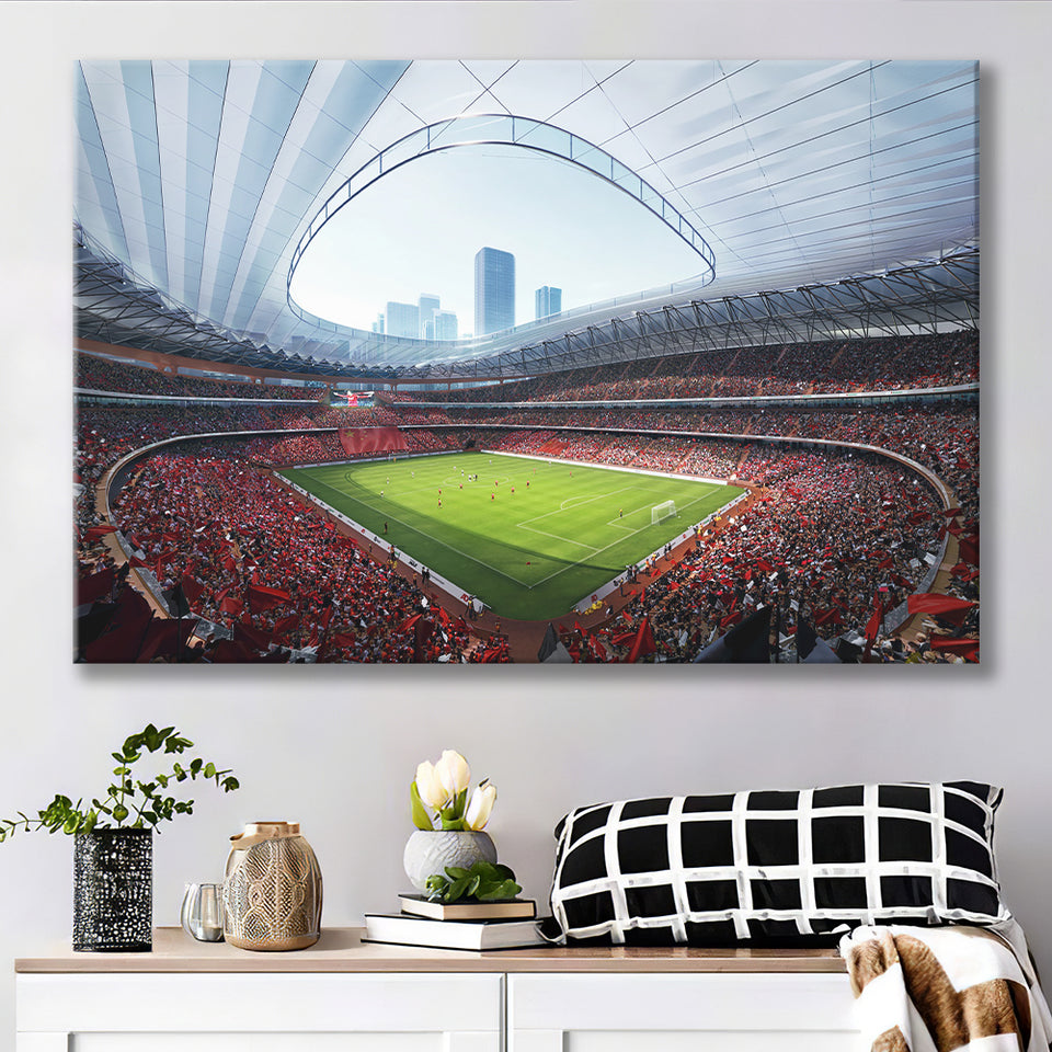 China Sporty Gossip Stadium, Stadium Canvas, Sport Art, Gift for him, Fan Gift, Canvas Prints Wall Art Decor