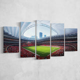 China Sporty Gossip Stadium, Stadium Canvas, Sport Art, Large Canvas, Multi Panels, Canvas Prints Wall Art Decor