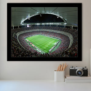Chivas Guadalajara Stadium, Stadium Canvas, Sport Art, Gift for him, Framed Art Prints Wall Art Decor, Framed Picture