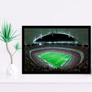 Chivas Guadalajara Stadium, Stadium Canvas, Sport Art, Gift for him, Framed Art Prints Wall Art Decor, Framed Picture