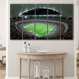 Chivas Guadalajara Stadium, Stadium Canvas, Sport Art, Gift for him, Multi Panels B, Canvas Prints Wall Art Decor