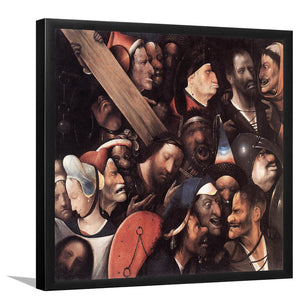 Christ Carrying The Cross By Hieronymus BoschArt Print,Canvas Art,Frame Art,Plexiglass Cover