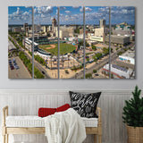 Chukchansi Park, Stadium Canvas, Sport Art, Gift for him, Multi Panels B, Canvas Prints Wall Art Decor