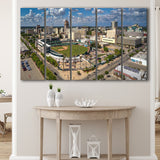 Chukchansi Park, Stadium Canvas, Sport Art, Gift for him, Multi Panels B, Canvas Prints Wall Art Decor