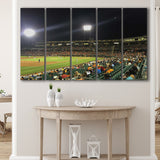 Chukchansi Park in Fresno, Stadium Canvas, Sport Art, Gift for him, Multi Panels B, Canvas Prints Wall Art Decor