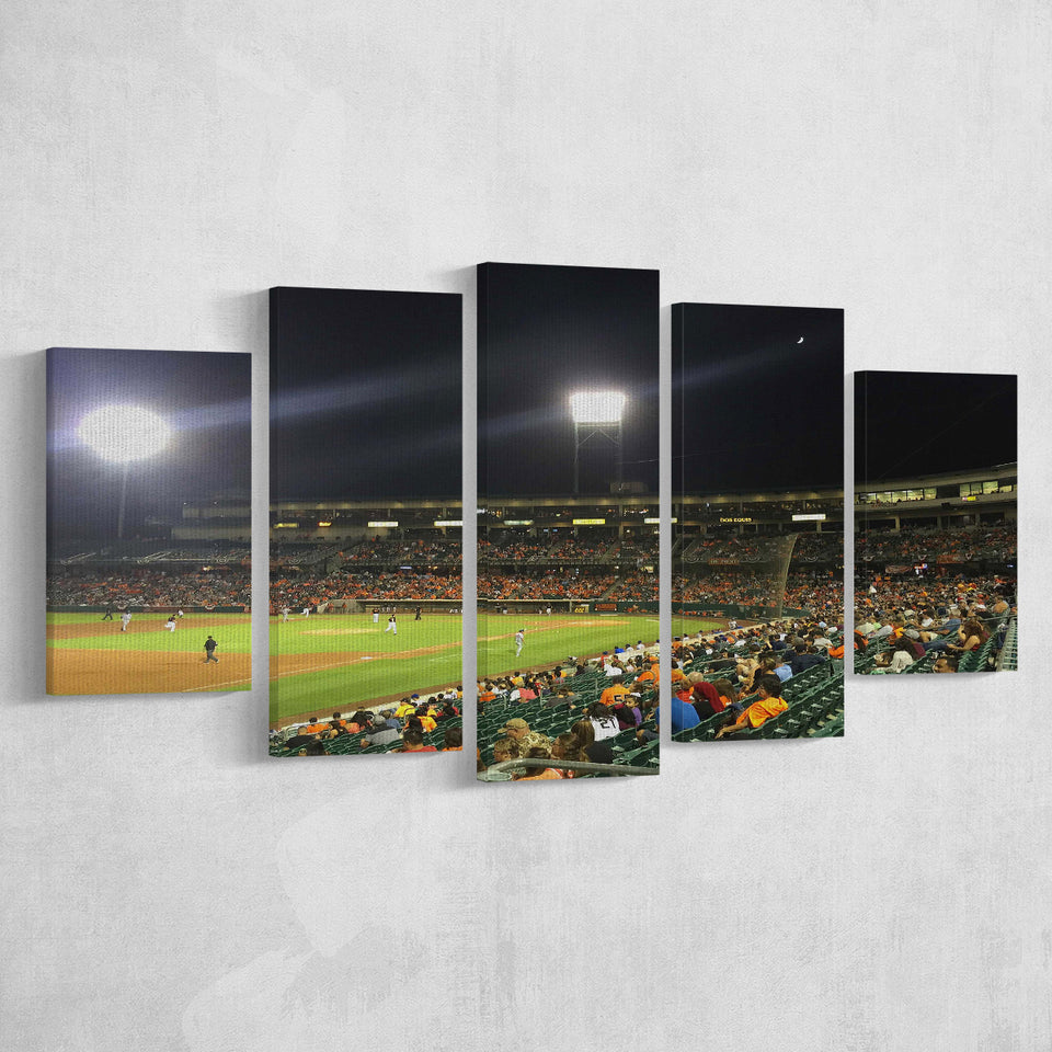Chukchansi Park in Fresno, Stadium Canvas, Sport Art, Large Canvas, Multi Panels, Canvas Prints Wall Art Decor