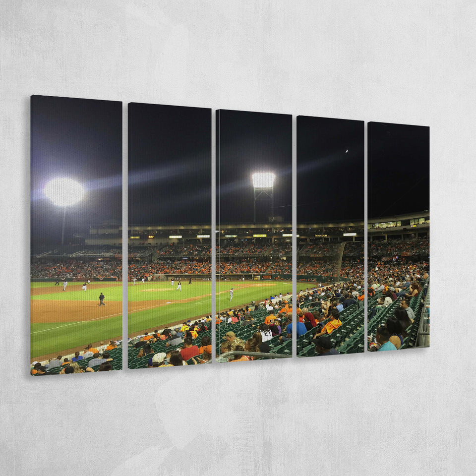 Chukchansi Park in Fresno, Stadium Canvas, Sport Art, Gift for him, Multi Panels B, Canvas Prints Wall Art Decor