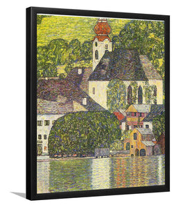 Church in Unterach on the Attersee 1916 - Gustav Klimt-gigapixel - Art Print, Frame Art, Painting Art