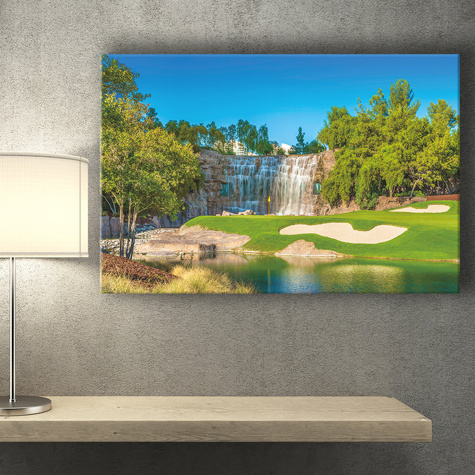 Cigar-Friendly Las Vegas Has No Shortage Of Golf Courses, Golf Art Print, Golf Lover, Canvas Prints Wall Art Decor