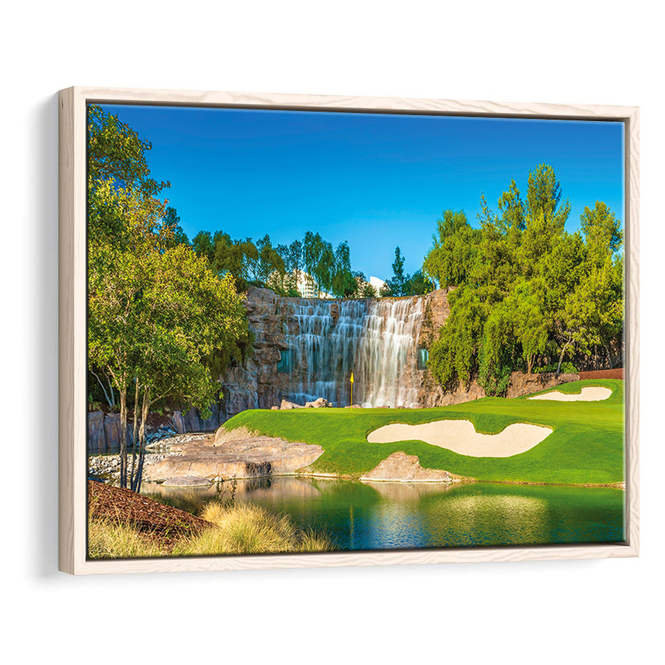Cigar-Friendly Las Vegas Has No Shortage Of Golf Courses, Golf Art Print, Framed Canvas Prints Wall Art Decor, Floating Frame