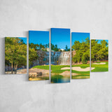 Cigar-Friendly Las Vegas Has No Shortage Of Golf Courses, Golf Art Print, 5 Panels Canvas Prints Wall Art Decor
