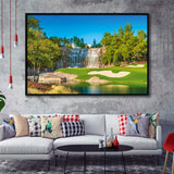 Cigar-Friendly Las Vegas Has No Shortage Of Golf Courses, Golf Art Print, Framed Canvas Prints Wall Art Decor, Floating Frame
