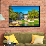 Cigar-Friendly Las Vegas Has No Shortage Of Golf Courses, Golf Sport Print, Golf Lover, Framed Art Prints Home Decor