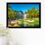 Cigar-Friendly Las Vegas Has No Shortage Of Golf Courses, Golf Art Print, Framed Canvas Prints Wall Art Decor, Floating Frame