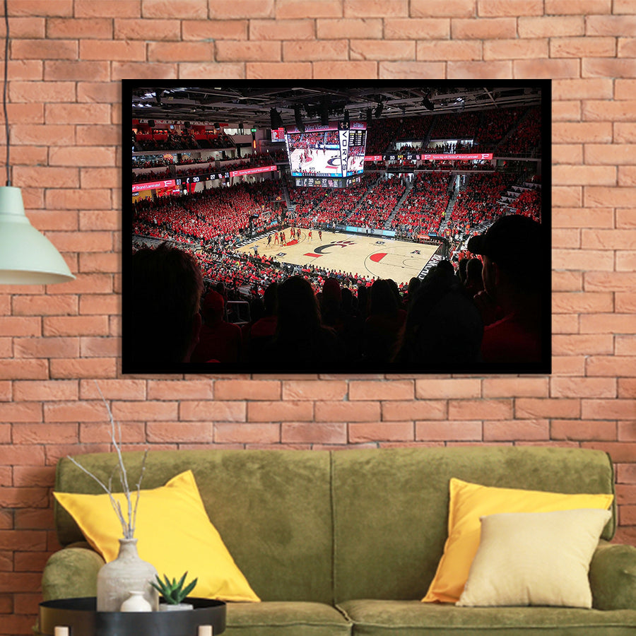 Cincinnati Bearcats Stadium Art Prints Fifth Third Arena Wall Art,Sport Stadium Art Prints, Fan Gift, Wall Decor