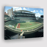 Cincinnati Bengals Stadium Canvas Prints Paul Brown Stadium Wall Art,Sport Stadium Art Prints, Fan Gift, Wall Decor