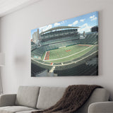 Cincinnati Bengals Stadium Canvas Prints Paul Brown Stadium Wall Art,Sport Stadium Art Prints, Fan Gift, Wall Decor