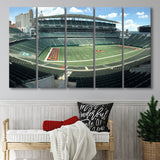 Cincinnati Bengals Stadium Canvas Prints Paul Brown Stadium Wall Art,Multi Panels B,Sport Stadium Art Prints, Fan Gift