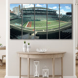 Cincinnati Bengals Stadium Canvas Prints Paul Brown Stadium Wall Art,Multi Panels B,Sport Stadium Art Prints, Fan Gift