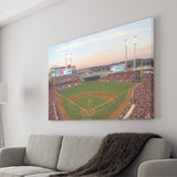 Cincinnati Reds Stadium Canvas Prints Great Americal Ballpark Wall Art,Sport Stadium Art Prints, Fan Gift, Wall Decor