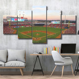 Cincinnati Reds Stadium Canvas Prints Great Americal Ballpark Wall Art,Multi Panels,Sport Stadium Art Prints, Fan Gift