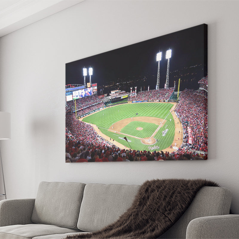 Great American Ballpark Canvas Prints & Wall Art for Sale - Fine