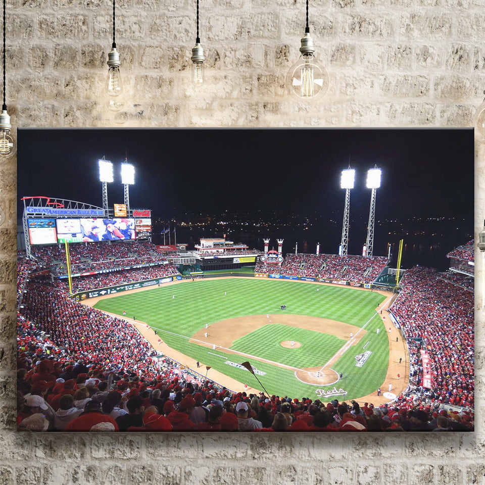 Cincinnati Reds Art Great American Ball Park Art Print 