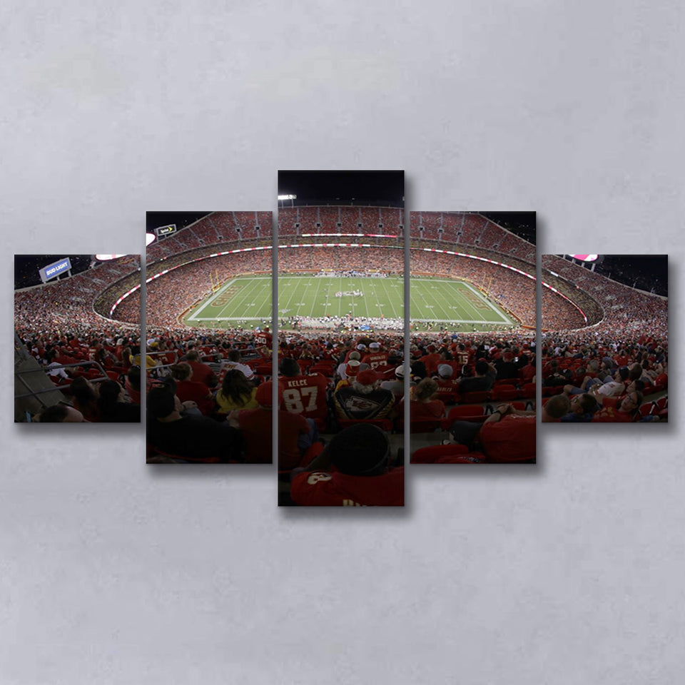 Cinco De Septiembre Stadium, Stadium Canvas, Sport Art, Large Canvas, Multi Panels, Canvas Prints Wall Art Decor