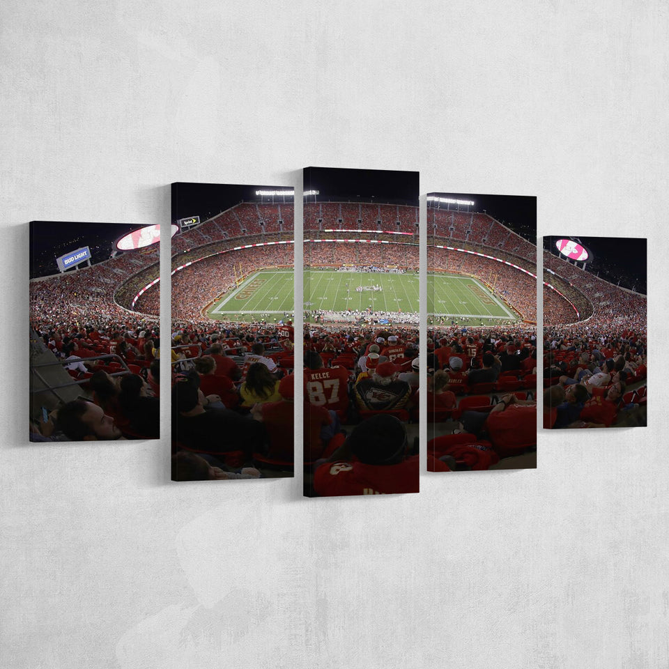 Cinco De Septiembre Stadium, Stadium Canvas, Sport Art, Large Canvas, Multi Panels, Canvas Prints Wall Art Decor