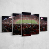 Cinco De Septiembre Stadium, Stadium Canvas, Sport Art, Large Canvas, Multi Panels, Canvas Prints Wall Art Decor