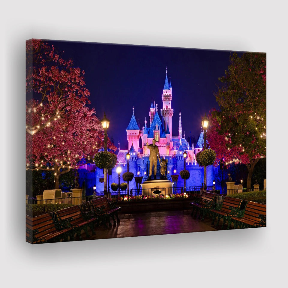 Cinderella Castle Canvas Disney Caste Canvas Art Canvas Prints Wall Art - Painting Prints, Wall Decor, Art Prints