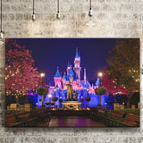 Cinderella Castle Canvas Disney Caste Canvas Art Canvas Prints Wall Art - Painting Prints, Wall Decor, Art Prints