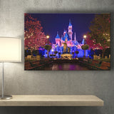 Cinderella Castle Canvas Disney Caste Canvas Art Canvas Prints Wall Art - Painting Prints, Wall Decor, Art Prints
