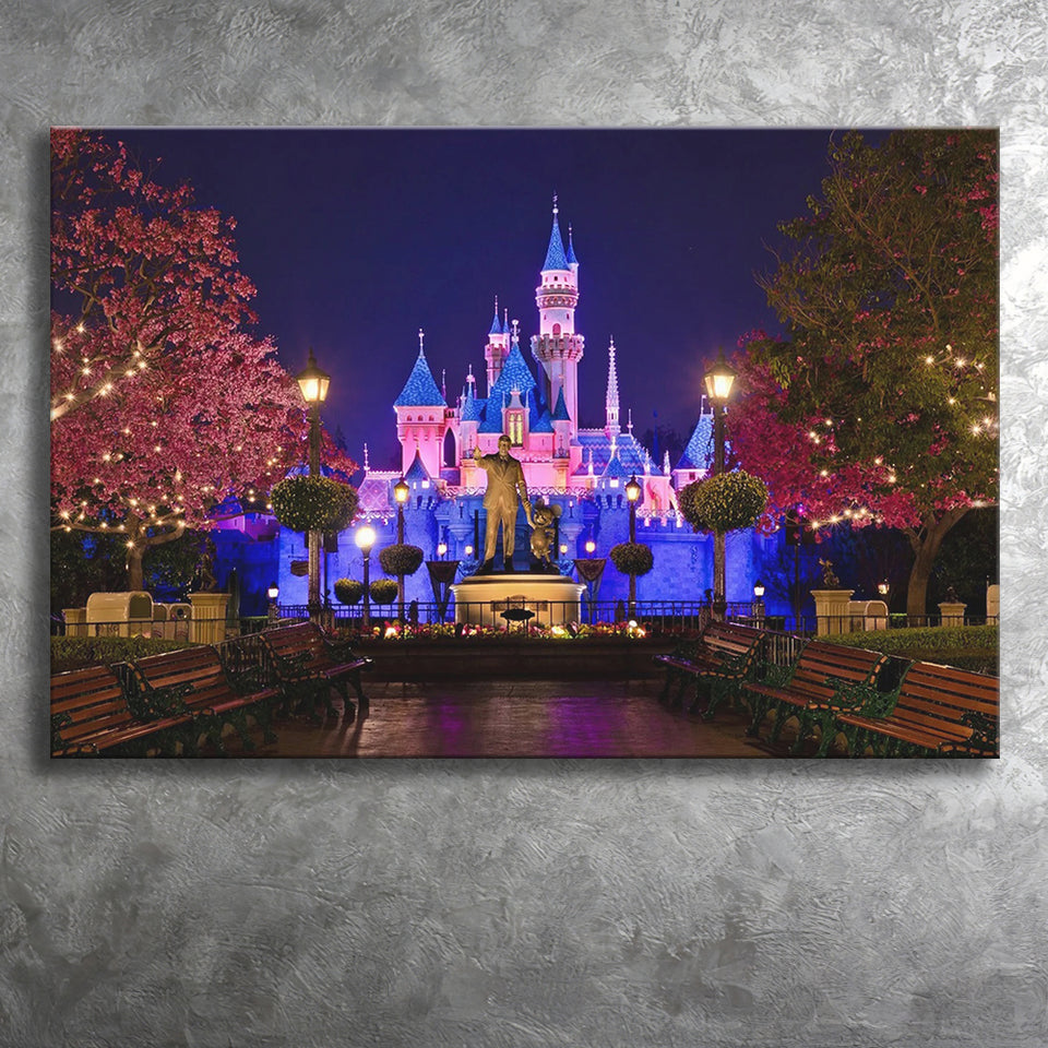 Cinderella Castle Canvas Disney Caste Canvas Art Canvas Prints Wall Art - Painting Prints, Wall Decor, Art Prints