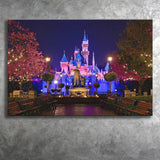 Cinderella Castle Canvas Disney Caste Canvas Art Canvas Prints Wall Art - Painting Prints, Wall Decor, Art Prints