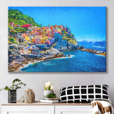 Cinque Terre Cool Canvas Prints Wall Art Decor - Paiting Canvas, Art Prints, Wall Decor, For Sale