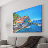 Cinque Terre Cool Canvas Prints Wall Art Decor - Paiting Canvas, Art Prints, Wall Decor, For Sale