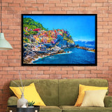 Cinque Terre Cool Framed Art Prints Wall Decor - Painting Prints, Framed Picture, Home Decor