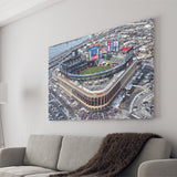 Citi Field Aerial View, Stadium Canvas, Sport Art, Gift for him, Fan Gift, Canvas Prints Wall Art Decor